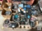 Large Lot of Machine Parts, Motors, Belts, Pulleys