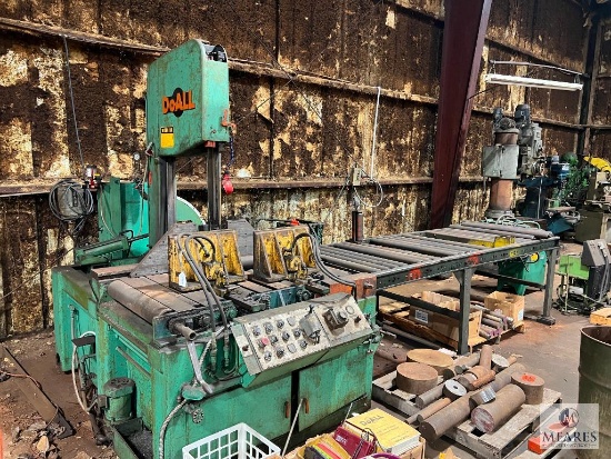 DoAll TF-25SA Vertical Bandsaw with Out Feed Table