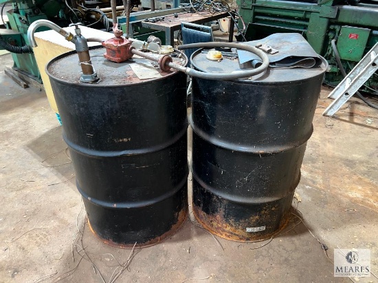 Two 55-gallon Barrels of Emery 3004 Synthetic Hydrocarbon 4 CST Fluid