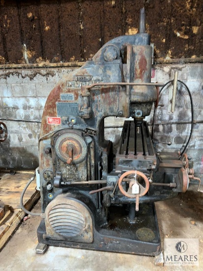 Milwaukee Model K Mill- 12"x56" Table