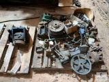 Mixed Pallet Lot of Pulleys, Hoses and Mechanical Parts