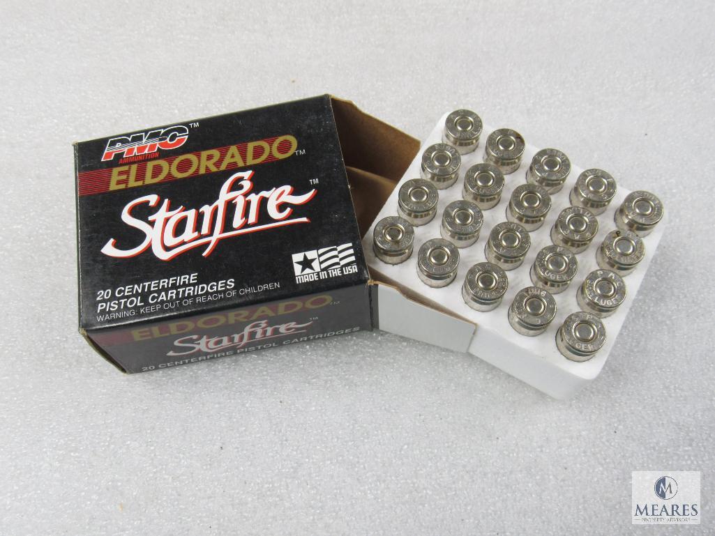 PMC Eldorado Starfire 9mm 124 Gr. JHP Ammo Box of | Proxibid