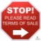 Terms - Please Read - DO NOT BID ON THIS LOT