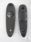 Two Remington Plastic Buttplates. One Marked Remington UMC