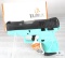 New Taurus G2c 9mm Luger Semi-Auto Pistol in Cyan Blue