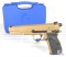 New Girsan MC P35 Hi-Power 9mm Luger Semi-Auto Pistol in Dark Earth