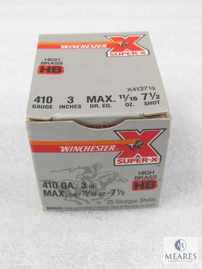 Winchester Super-X .410 Bore 3", 11/16 oz., 7-1/2 Shot Ammo