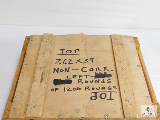 Surplus 7.62x39mm Ammo. 660 Rounds Steel Case Non-Corrosive