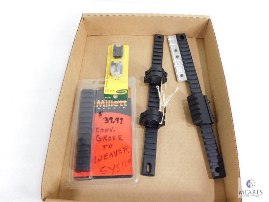 Box Lot of Miscellaneous Scope Mounts