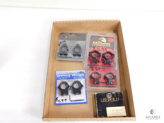 Box Lot of Miscellaneous Scope Rings