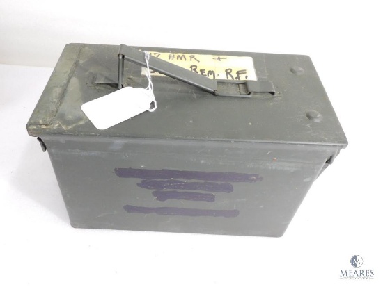 Empty .50 Caliber Ammo Can