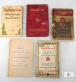 Five Vintage Remington Reference Books