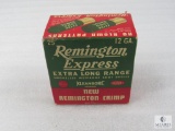 Vintage Remington Kleanbore 12 Ga. Express Shotshells 25 Round Box