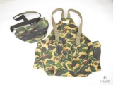 Camo Vest and Pouch