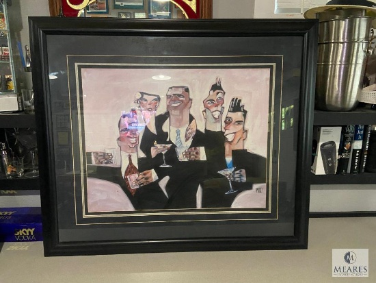 Classic Framed Bar Print