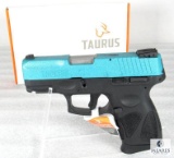 New Taurus G2c 9mm Luger Semi-Auto Pistol in Tiffany Blue Glitter