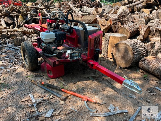Wolfe Ridge Mfg 35-Ton High Output Professional Grade Log Splitter