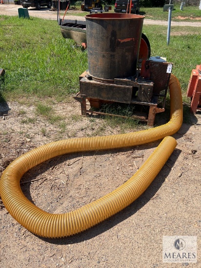AgriMetal Straw Blower with 11 HP Honda Engine