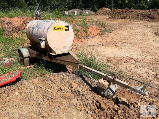 100-gallon Fuel Tank on Cart with Pump and Hose