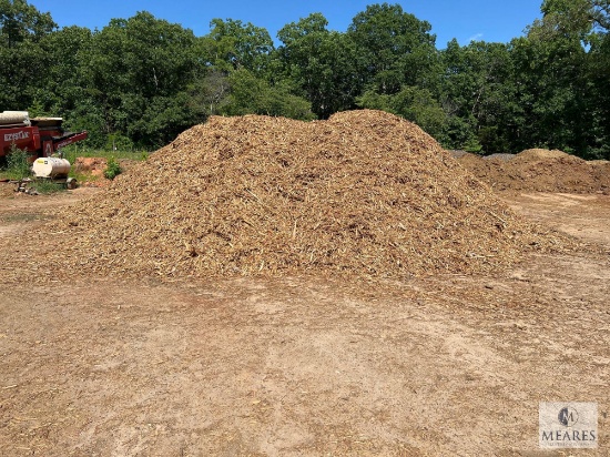 Approximately 200 Yards of Double Hammered Cedar Mulch