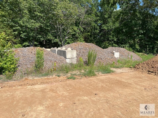 Three Sections of Pine Mulch - Approximately 75 Yards