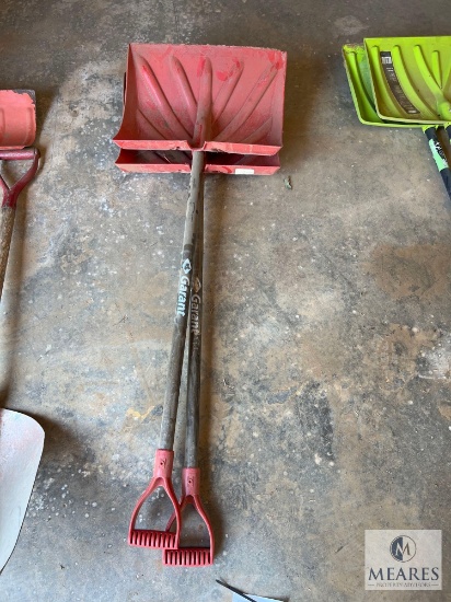 Group of Two Garant Snow Shovels