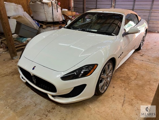 2015 Maserati GranTurismo Passenger Car, VIN # ZAM45VMA5F0146546