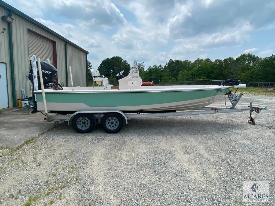 2007 Pathfinder 2200 Center Console Boat with Mercury OptiMax 200 HP Engine