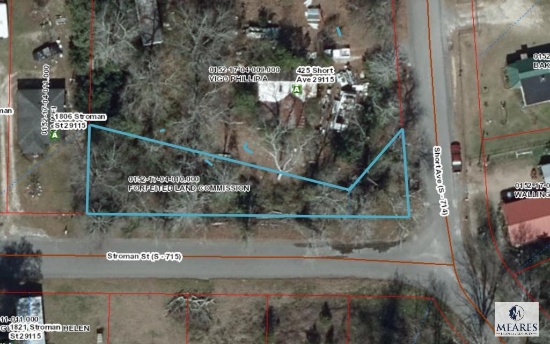 Corner of Short Avenue & Stroman Street, Orangeburg, SC 29115
