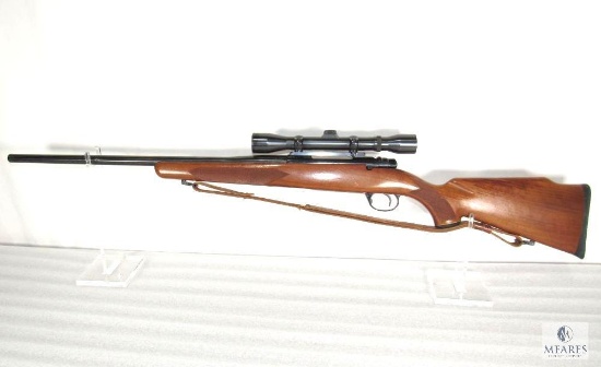 HVA Action Husqvarna 35 Whelen Bolt Action Rifle with Weaver Scope