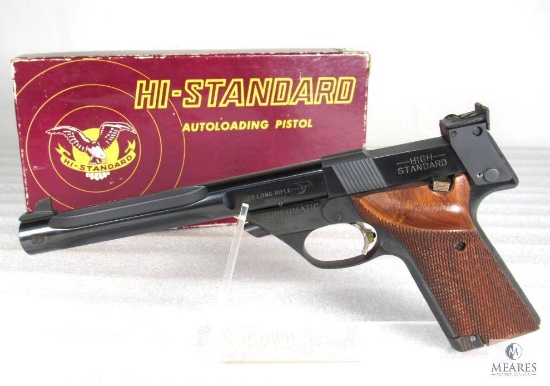 High Standard Supermatic Trophy .22 LR Semi-Auto Pistol With Box