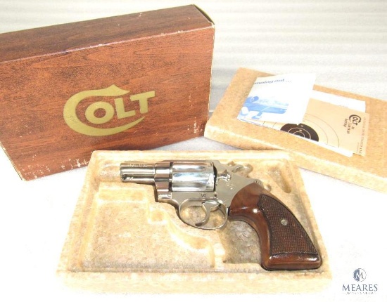 Colt Detective Special (3rd Issue) Nickel .38 Special Revolver