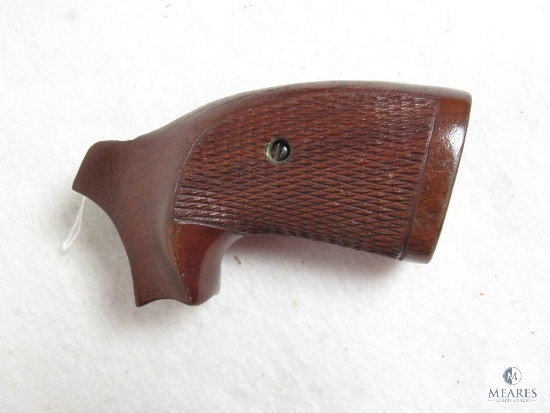 Colt D Frame Square Butt Wood Grips.