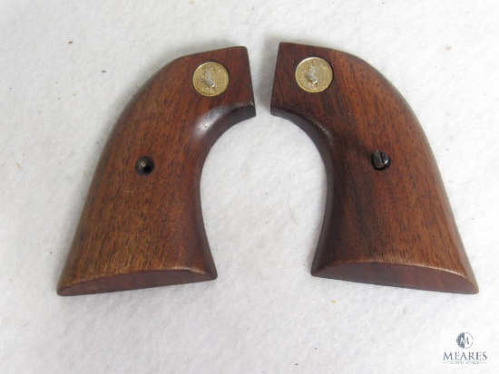 Colt Factory Wood Grips for the Single Action Army Revolver