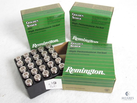 Remington .40 S&W Golden Saber 165 Gr. JHP.
