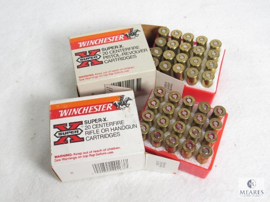 20 Rounds Each Winchester .44 Rem. Mag. & .41 Magnum 210 Grain Ammo