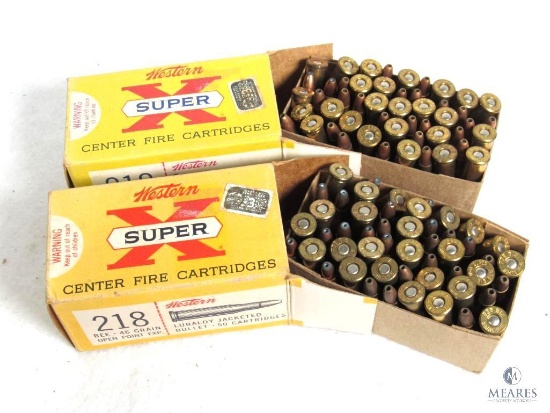 Western Vintage .218 Bee 46 Gr. Open Point Ammo