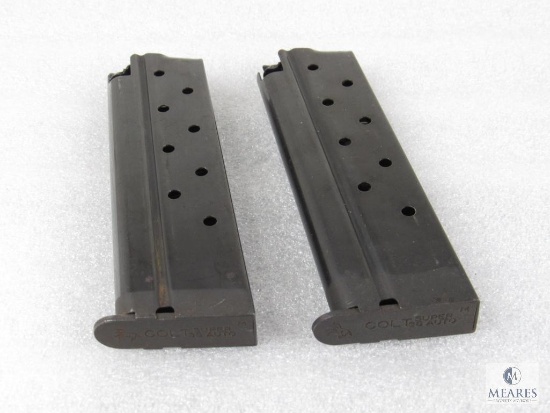 Two Model 1911 Magazines for .38 Super Caliber