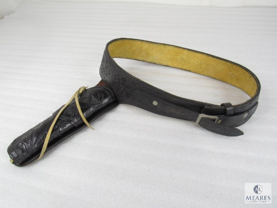Leather Cowboy Holster and Belt