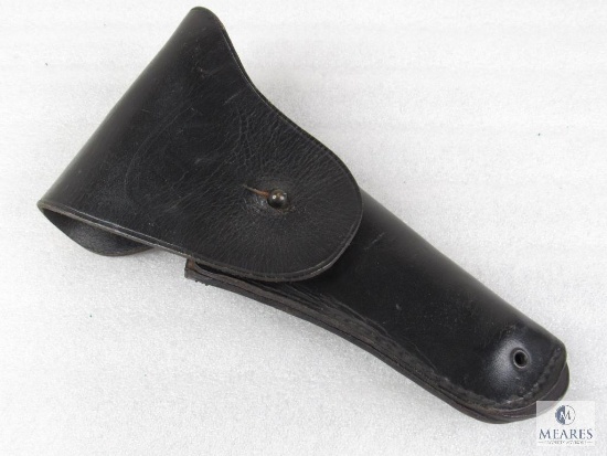 US Marked Leather Black Military Holster for 1911