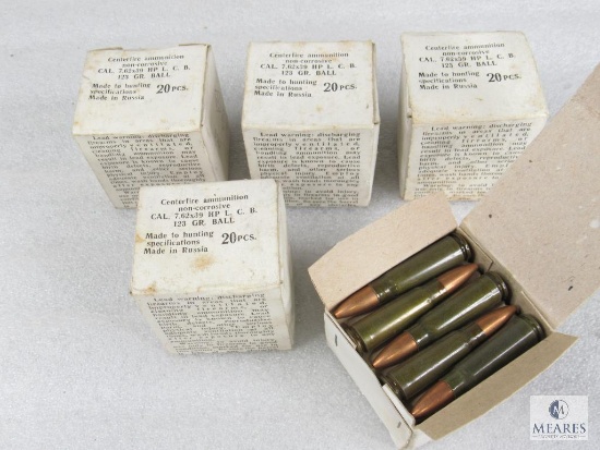 7.62x39mm Ammo. Russian Hollow Point Ammo