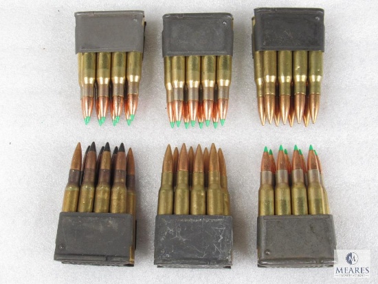 Mixed lot of 30-06 Ammo in Garand Enbloc clips