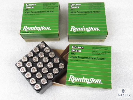 Remington .40 S&W Golden Saber 165 Gr. JHP.