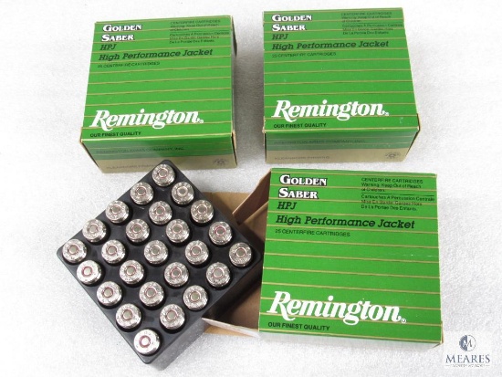 Remington .40 S&W Golden Saber 165 Gr. JHP.