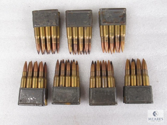 Mixed lot of 30-06 Ammo in Garand Enbloc Clips