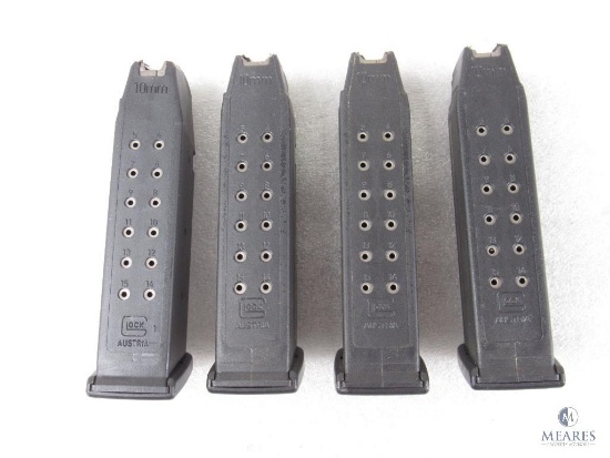 Glock M20, 15 Round Magazines Lot of Four