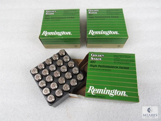 Remington .40 S&W Golden Saber 165 Gr. JHP.