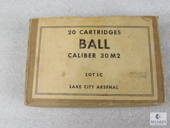 Lake City Caliber .30 M2 .30-06 Ammo