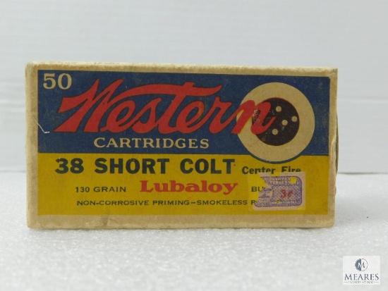 Western .38 Short Colt 130 Gr. Lubaloy Ammo