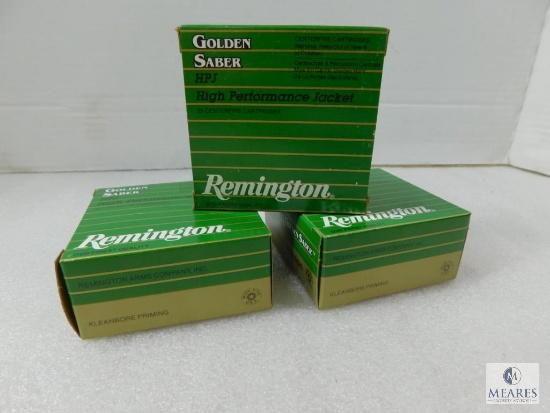Remington .40 S&W Golden Saber 165 Gr. JHP.